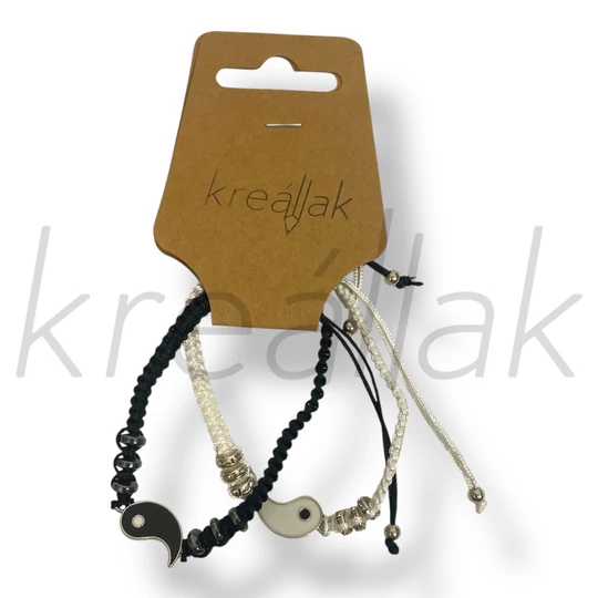 Jing-jang karkötő páros