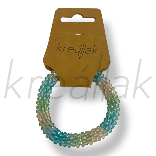 Türkizkék színátmenetes karkötő