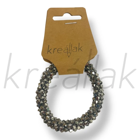 Apró gyöngyös ezüst karkötő