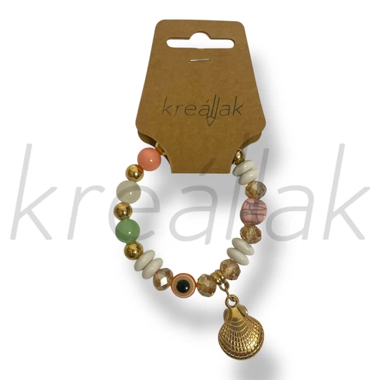 Arany kagylós karkötő