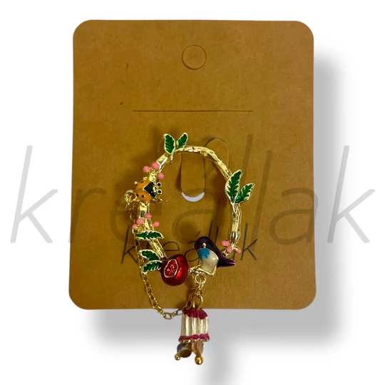 Madaras kör kitűző 