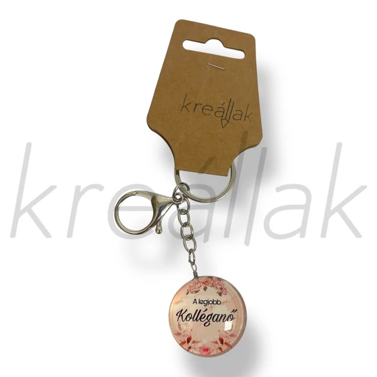 A legjobb kolleganő kulcstartó