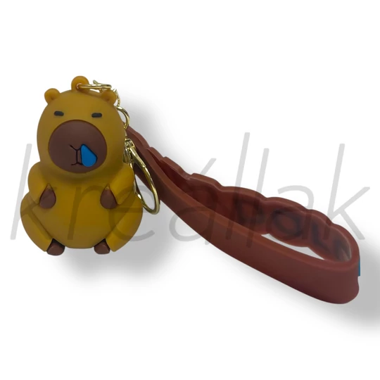 Capibara kulcstartó