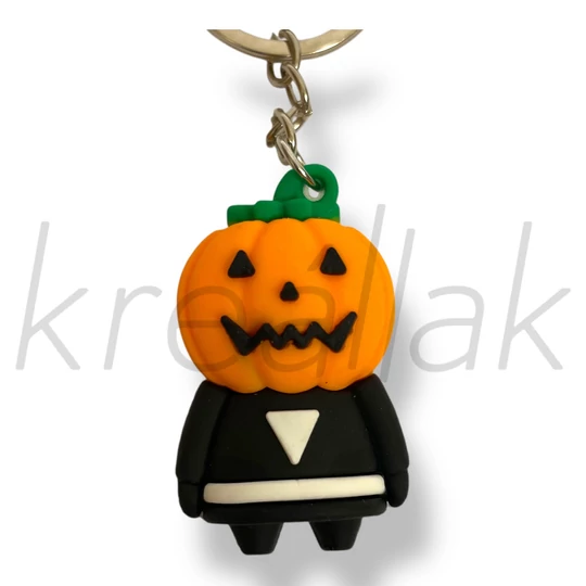 Tök figura kulcstartó