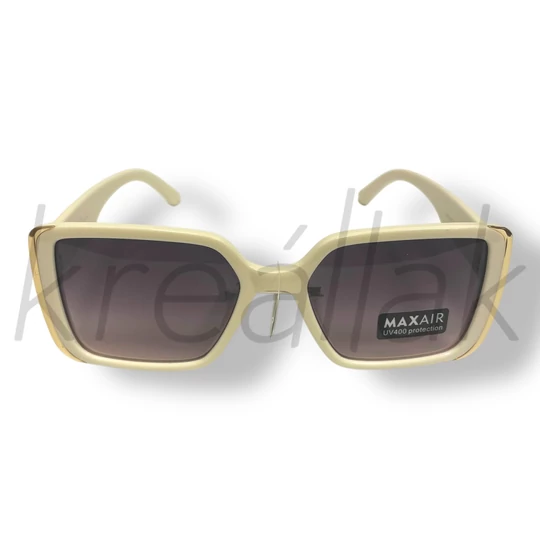 Törtfehér-arany napszemüveg