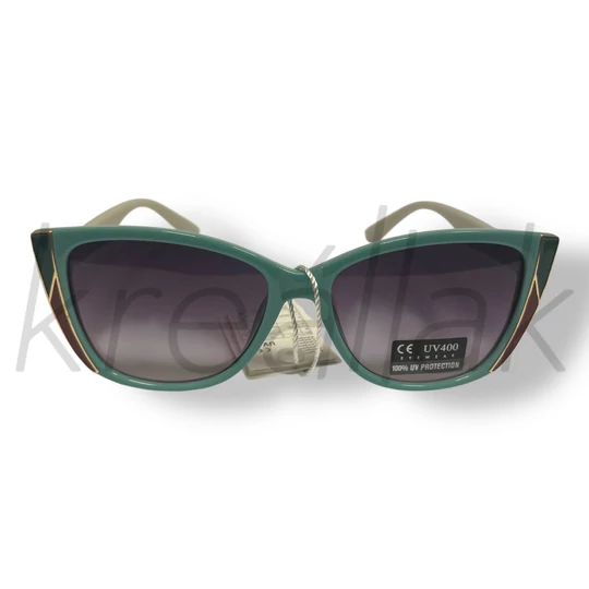 Zöld keretes napszemüveg