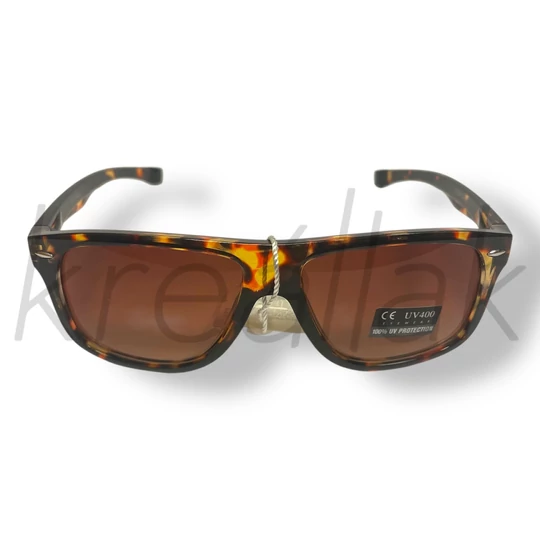 Barna tűz mintás napszemüveg