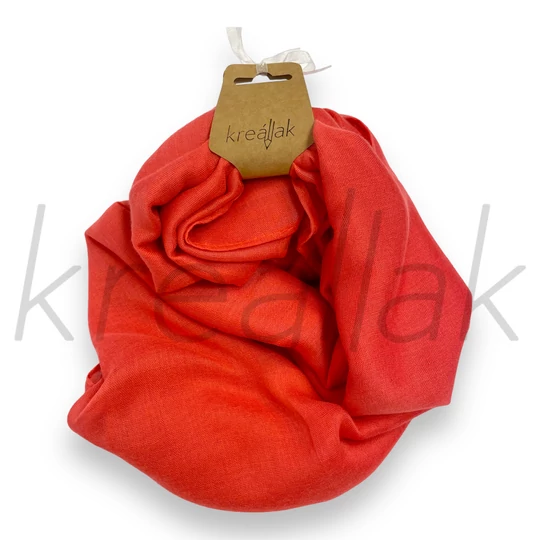 Sálak és Kendők - Egyszínű sál korall