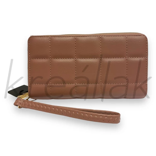 Brifkó - Rózsaszín steppelt pénztárca