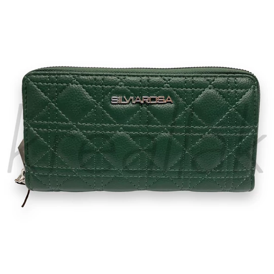 Brifkó - Zöld varrott pénztárca