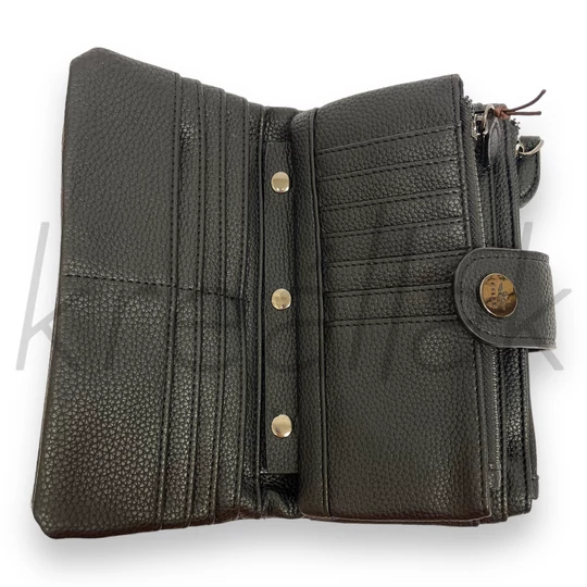 Fekete puha pénztárca