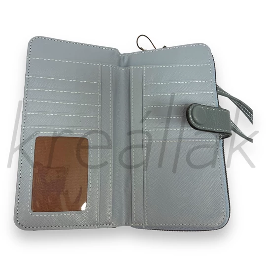 Szürke mintás pénztárca