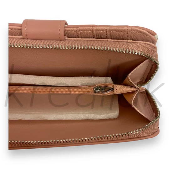 Rózsaszín mintás pénztárca