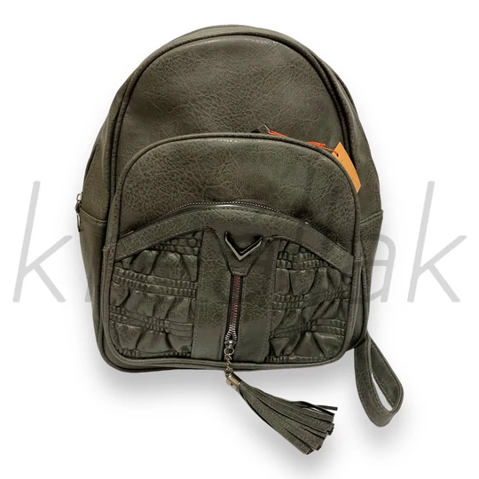 Hátitáska - Fekete húzott hátitáska