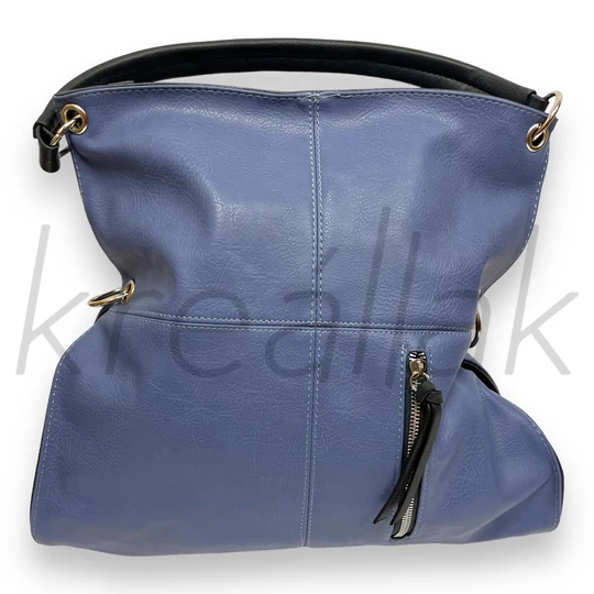Válltáska - Indigókék elegáns női táska