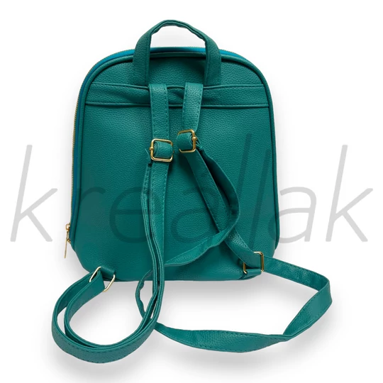 Türkízkék méhecskék hátitáska