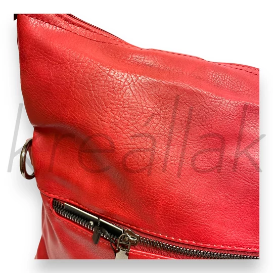 Bordó nagy válltáska