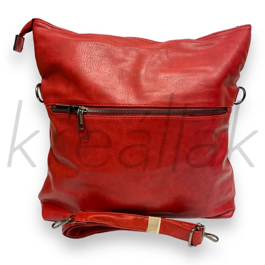 Bordó nagy válltáska