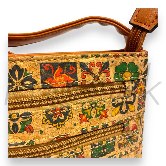 Parafa textil mintás válltáska