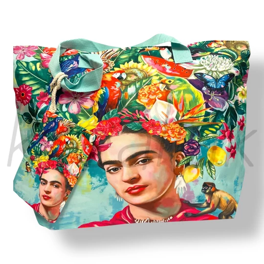 Frida Khalo menta strandtáska