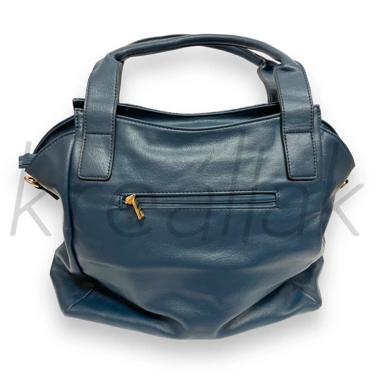 Kék steppelt nagy táska