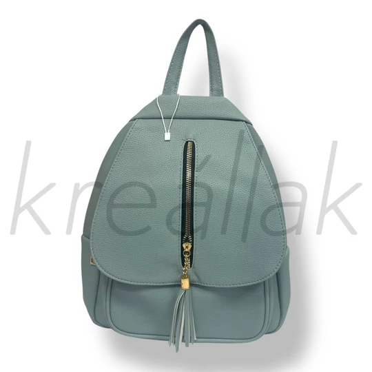 Menta színű hátitáska