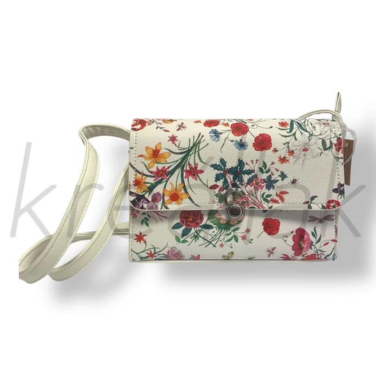 Virágos elegáns válltáska