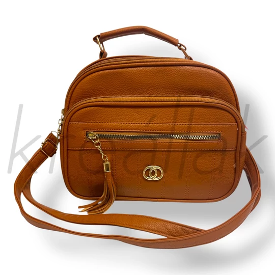 Rozsda barna válltáska