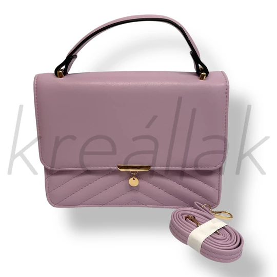 Levendula színű kistáska 