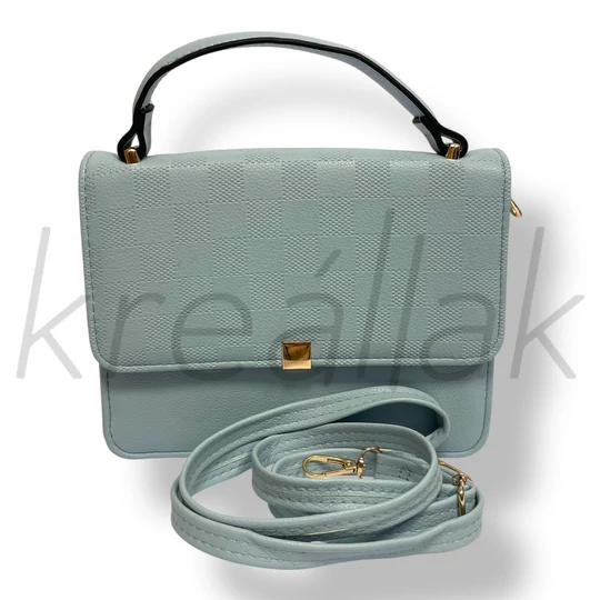 Világoskék kis oldaltáska