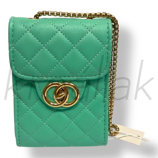 Türkizkék kis táska