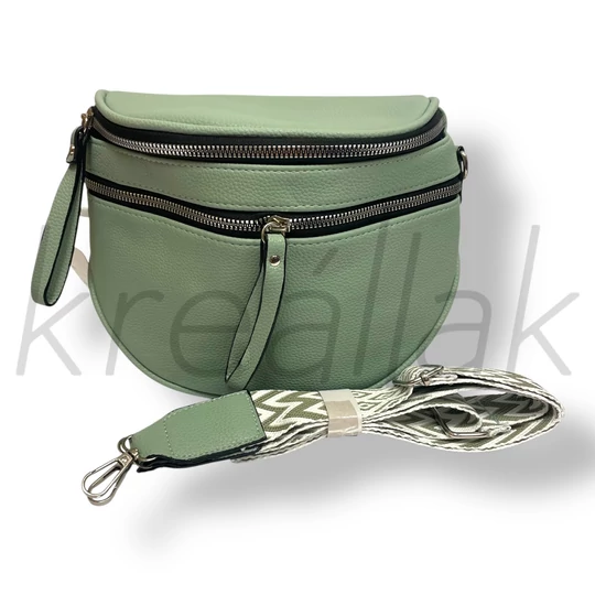 Menta színű válltáska