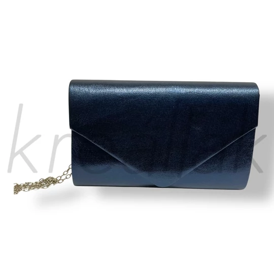 Metál kék alkalmi táska