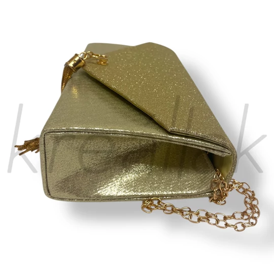 Arany láncos alkalmi táska