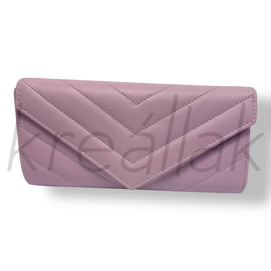 Rózsaszín alkalmi műbőr táska