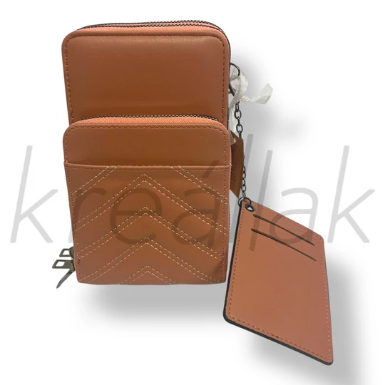 Rózsaszín telefontartó táska