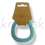 Apró gyöngyös világoskék karkötő