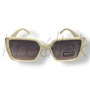 Törtfehér-arany napszemüveg