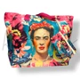Pink Frida Khalo strandtáska 